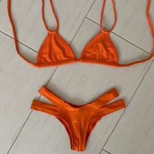 Orange Montce Swim Set